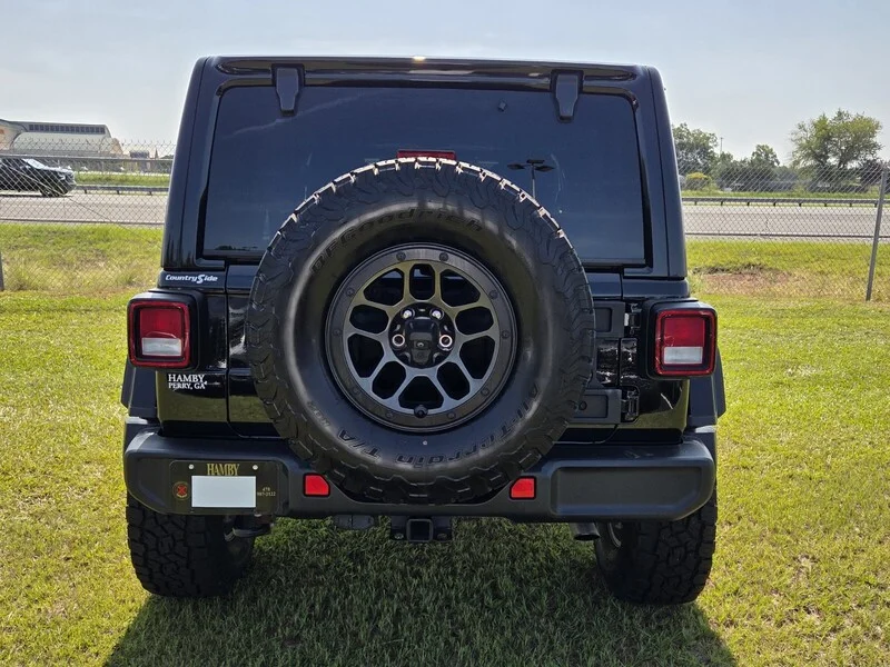 Used 2023 Black Clearcoat JEEP WILLYS SPORT image 10