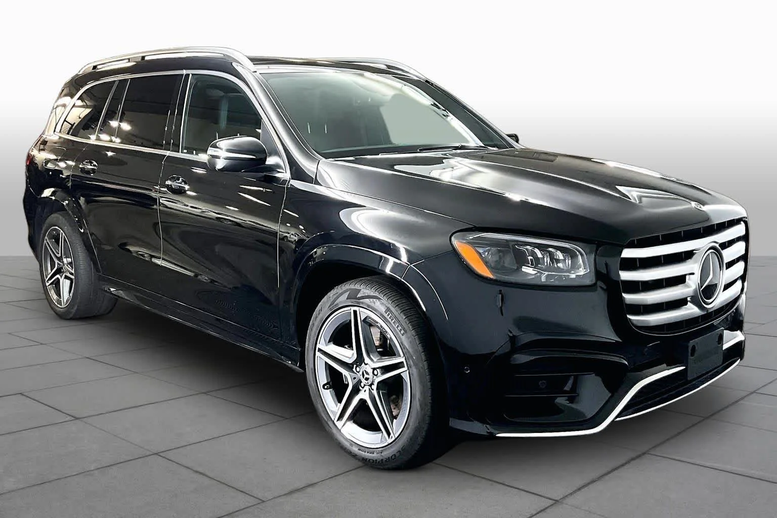 Certified Used 2024 Obsidian Black Metallic Mercedes-Benz GLS 450 image 3