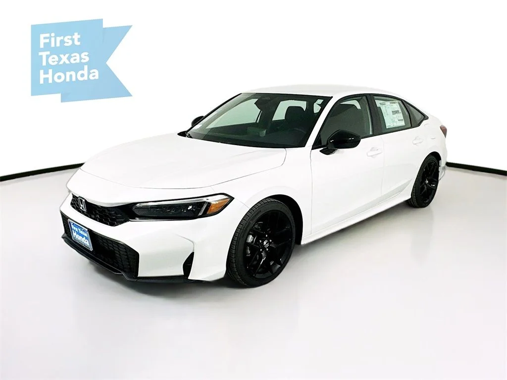 New 2026 Platinum White Pearl Honda Sport image 4