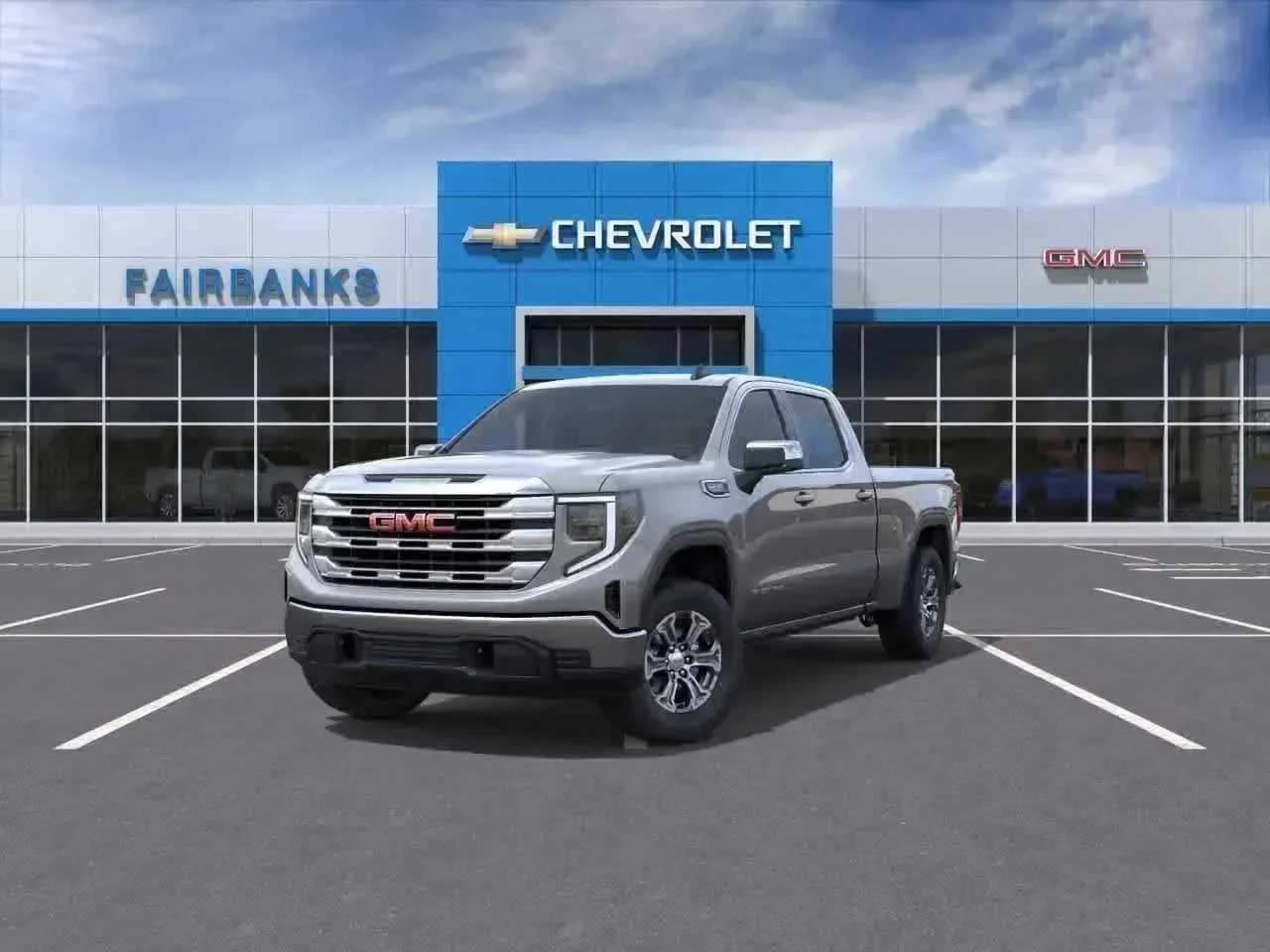 New 2026 Sterling Metallic GMC SLE image 8