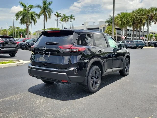 New 2026 Super Black Nissan SV image 4