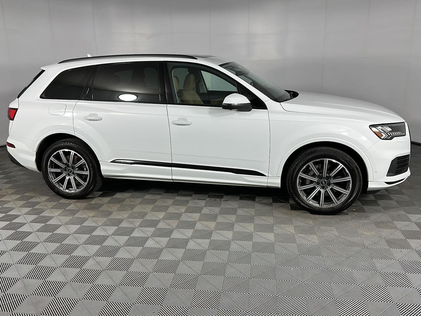 Used 2023 Glacier White Metallic Audi Premium Plus image 4