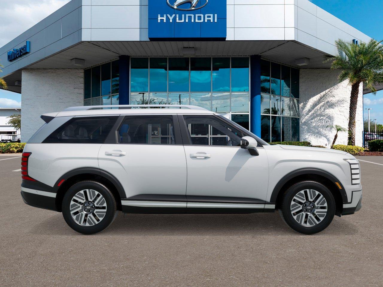 New 2027 Creamy White Pearl Hyundai Blue SEL Premium 7P image 7