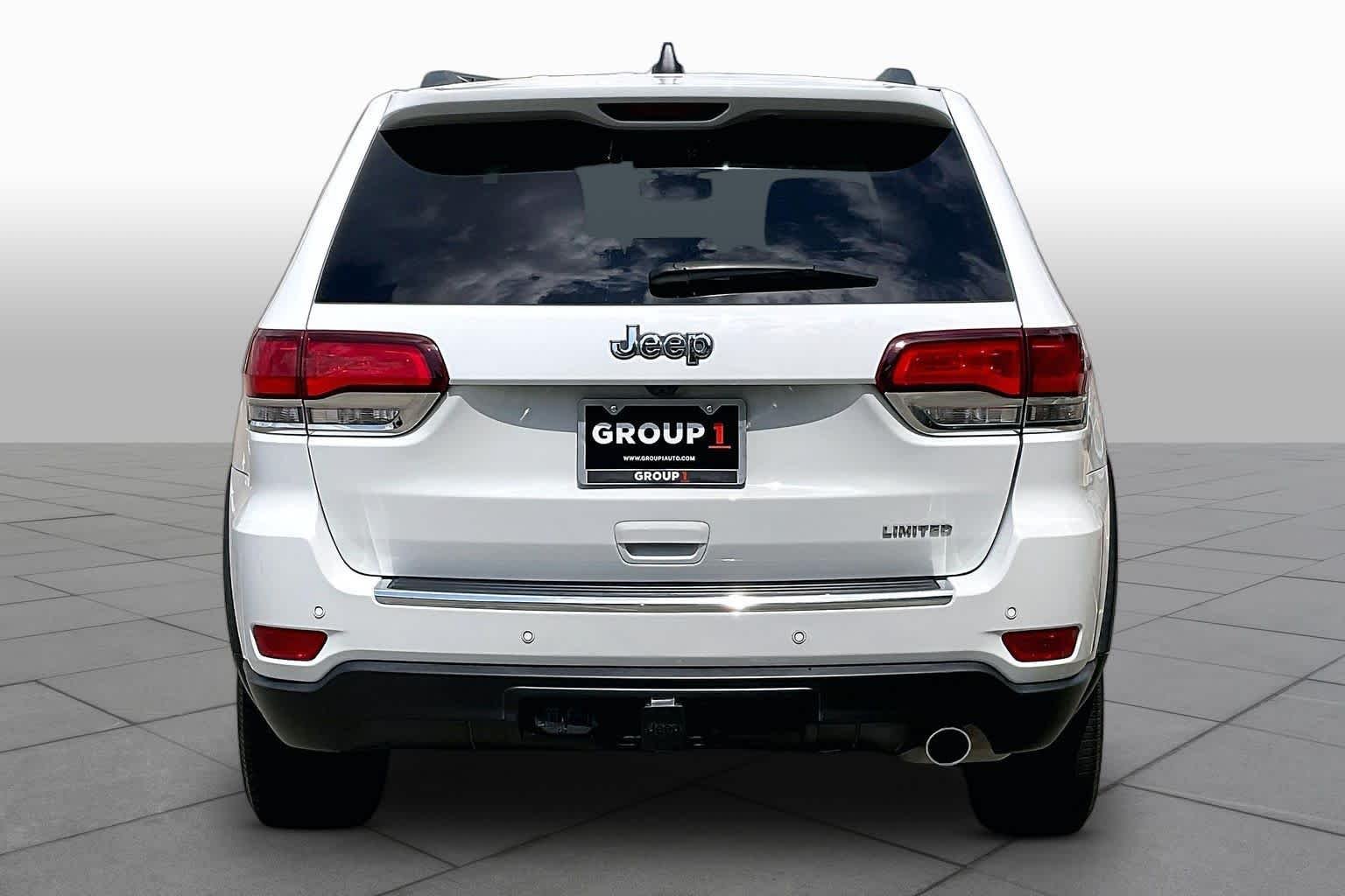 Used 2021 Bright White Clearcoat Jeep Limited image 5