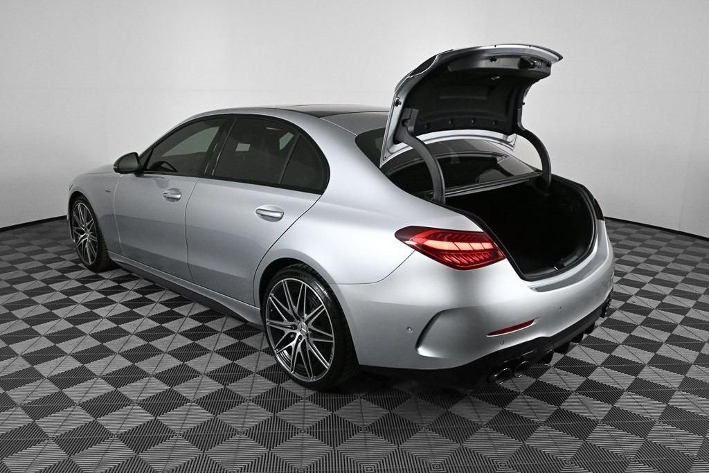 New 2025 Cirrus Silver Metallic Mercedes-Benz AMG® C 43 4MATIC® Sedan image 28