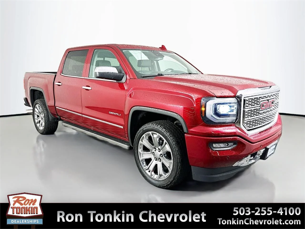 Used 2018 Red Quartz Tintcoat GMC Denali image 1