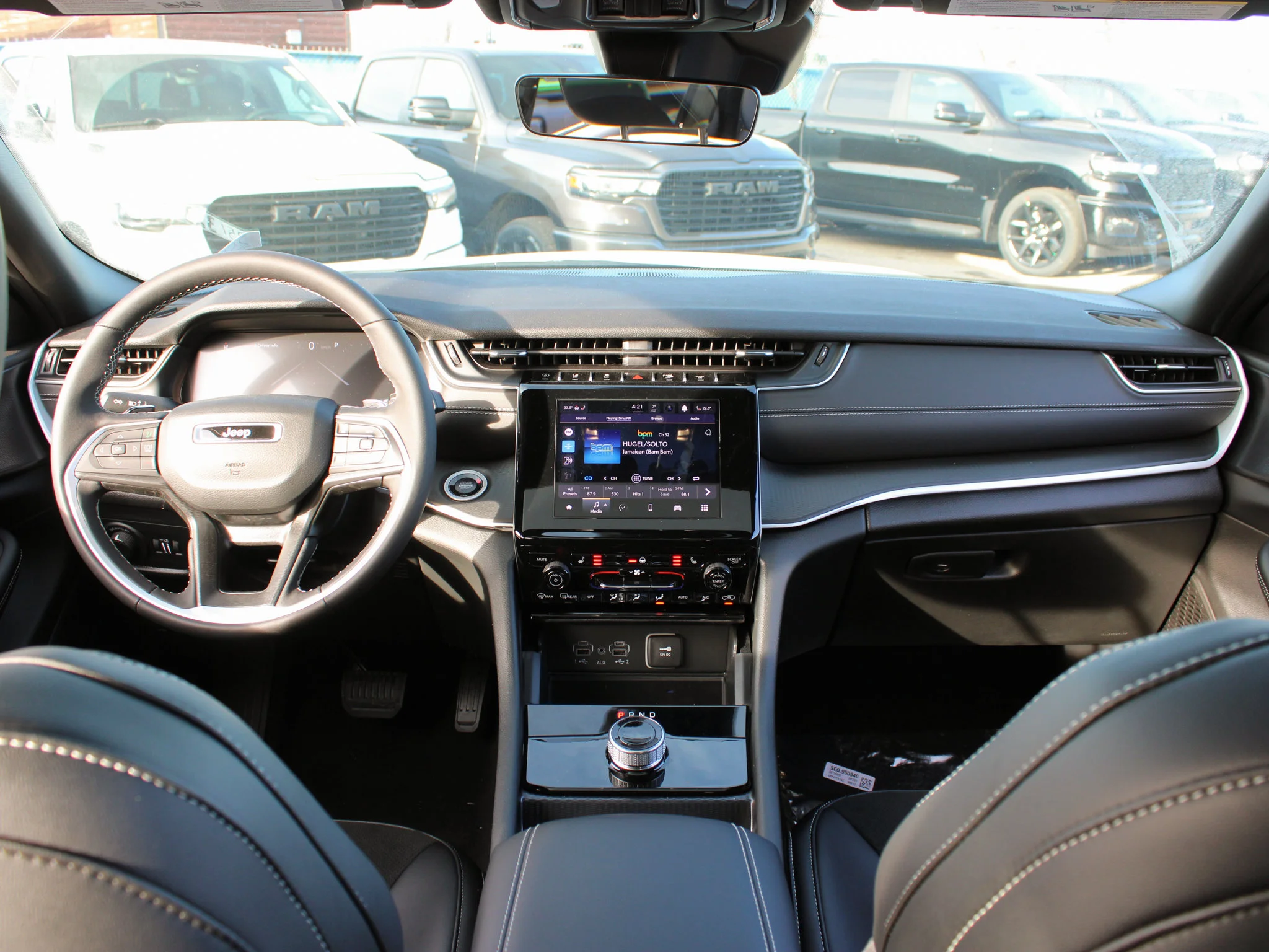 New 2025 Silver Jeep Altitude* 4x4, Sunroof, Trailer Tow Package, Heated Leather image 14