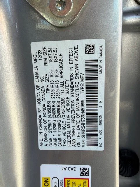 Used 2024 Gray Honda EX-L image 31