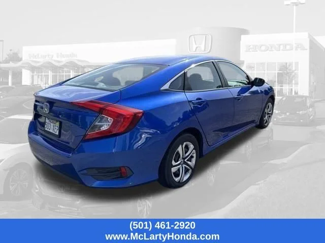Used 2017 Blue Honda LX image 2