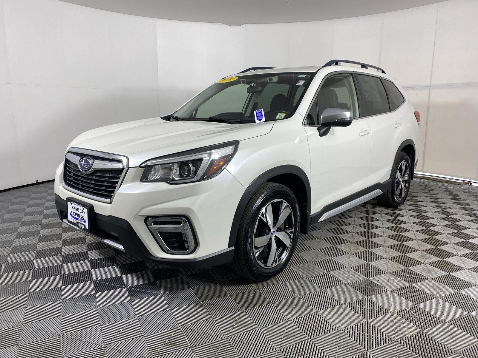 Used 2020 Crystal White Pearl Subaru Touring image 3