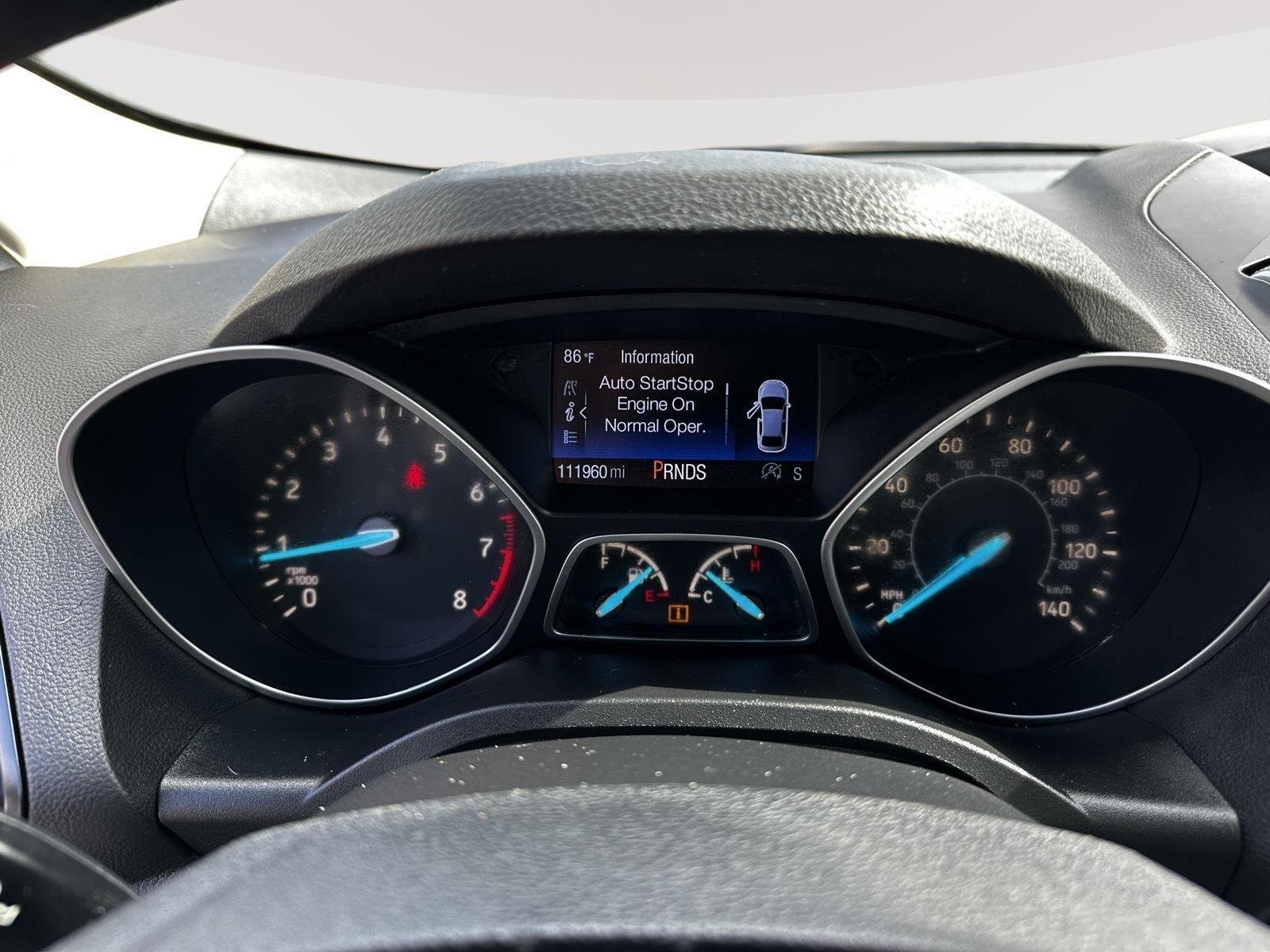 Used 2017 White Gold Ford SE image 13