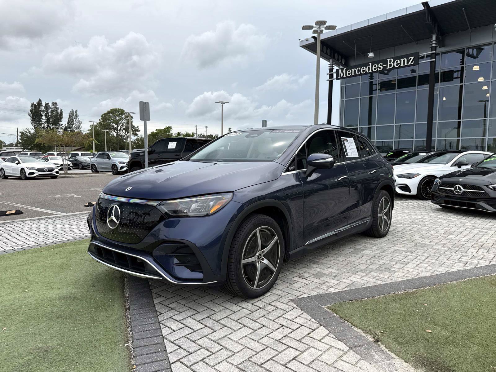 Certified 2023 Mercedes-Benz EQE SUV Base with VIN 4JGGM2CBXPA034071 for sale in Pinellas Park, FL
