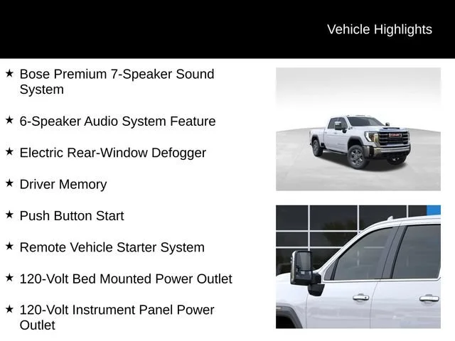 New 2026 Summit White GMC SLT image 15
