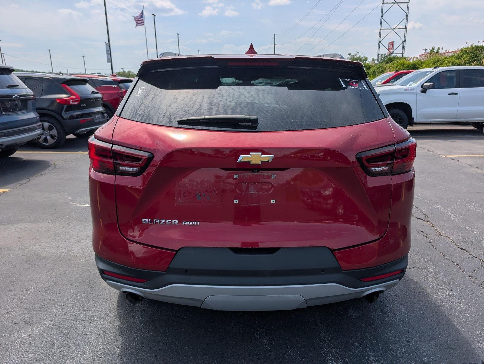 Used 2024 Radiant Red Tintcoat Chevrolet LT image 8