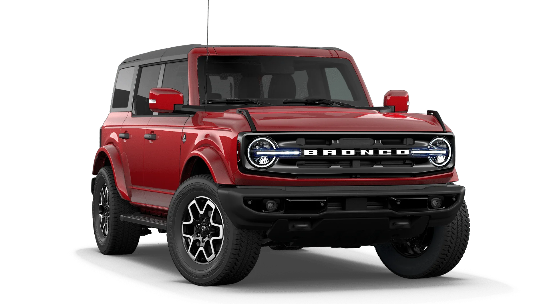 New 2026 Ruby Red Metallic Tinted Clearcoat Ford Outer Banks® image 4