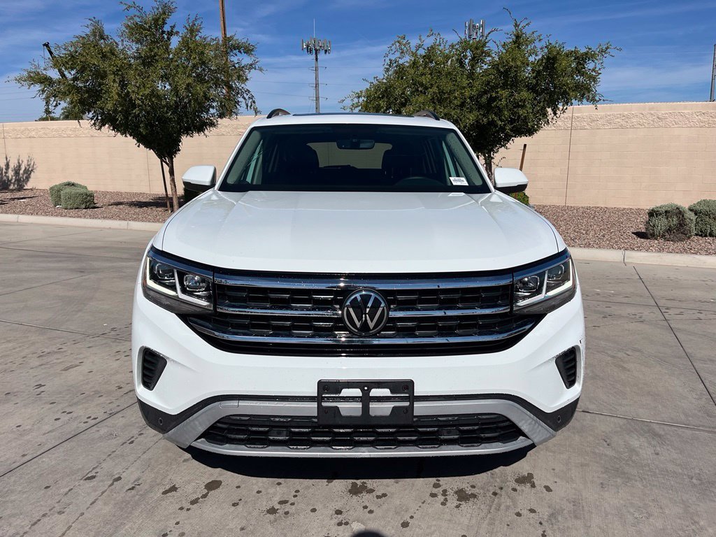 Certified Used 2023 White Volkswagen 3.6L V6 SE w/Technology image 3
