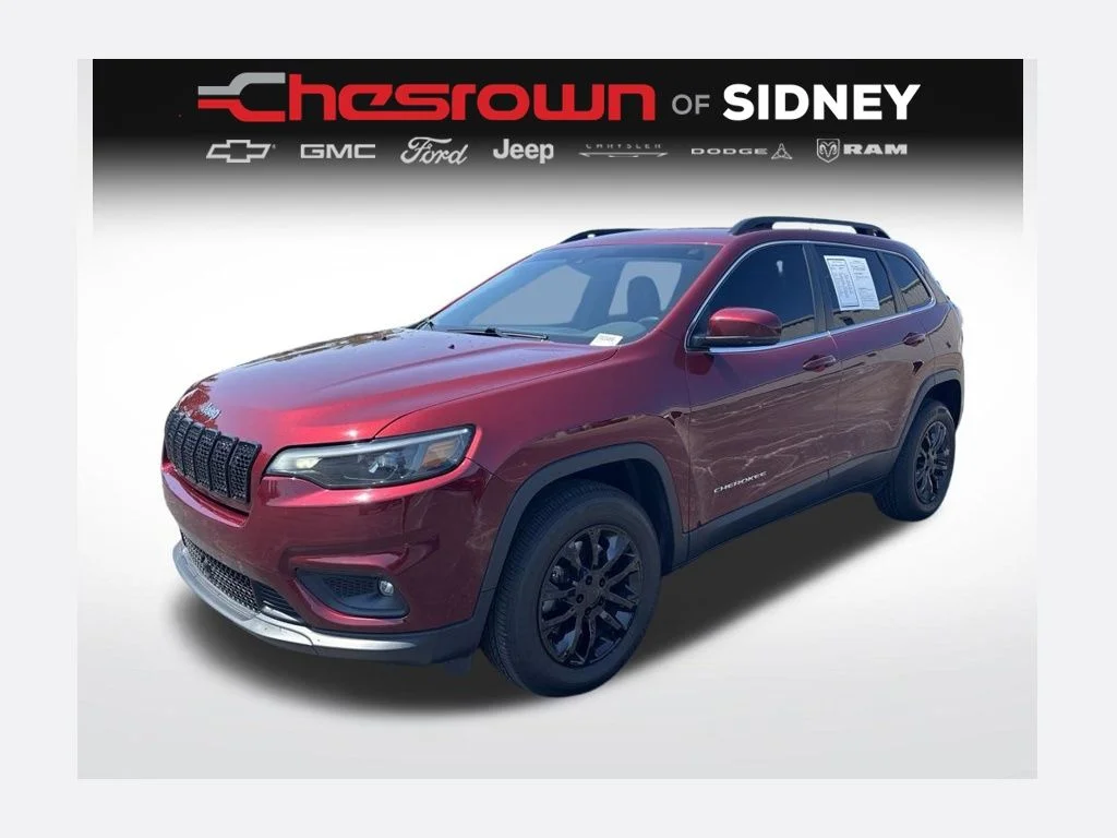 Used 2020 Red Jeep Latitude Plus image 1
