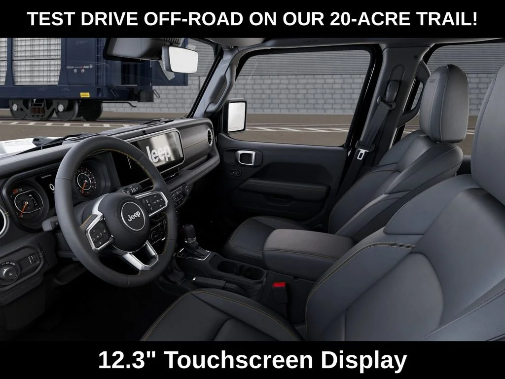 New 2026 Black Clear-Coat Exterior Paint Jeep Sahara image 22