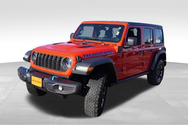 Certified Used 2025 Red Jeep Rubicon 4xe image 11