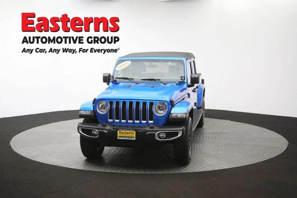 Used 2021 Blue Jeep Overland image 33
