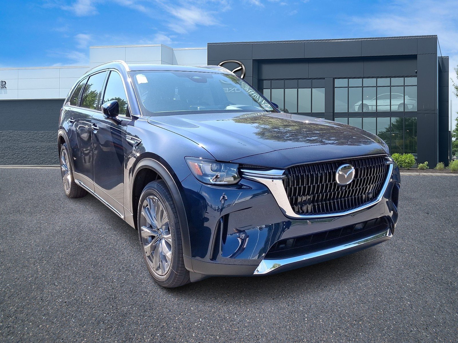 New 2026 Deep Crystal Blue Mica Mazda Premium Plus image 1
