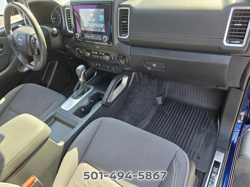 Used 2022 Deep Blue Pearl NISSAN SV image 19
