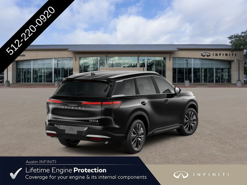 New 2027 MINERAL BLACK INFINITI LUXE image 6