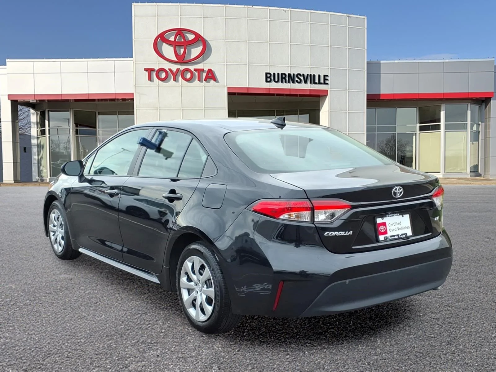 Certified Used 2025 Black Toyota LE image 6