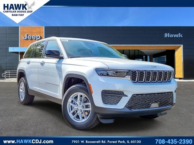 New 2026 Bright White Clearcoat Jeep Laredo image 1