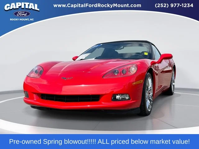 Used 2011 Red Chevrolet Convertible 1LT image 1