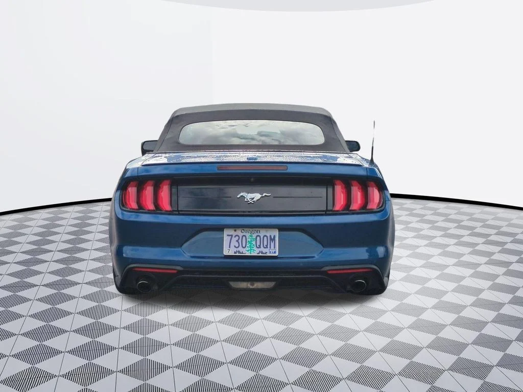 Used 2022 Blue Metallic Ford EcoBoost Premium image 5