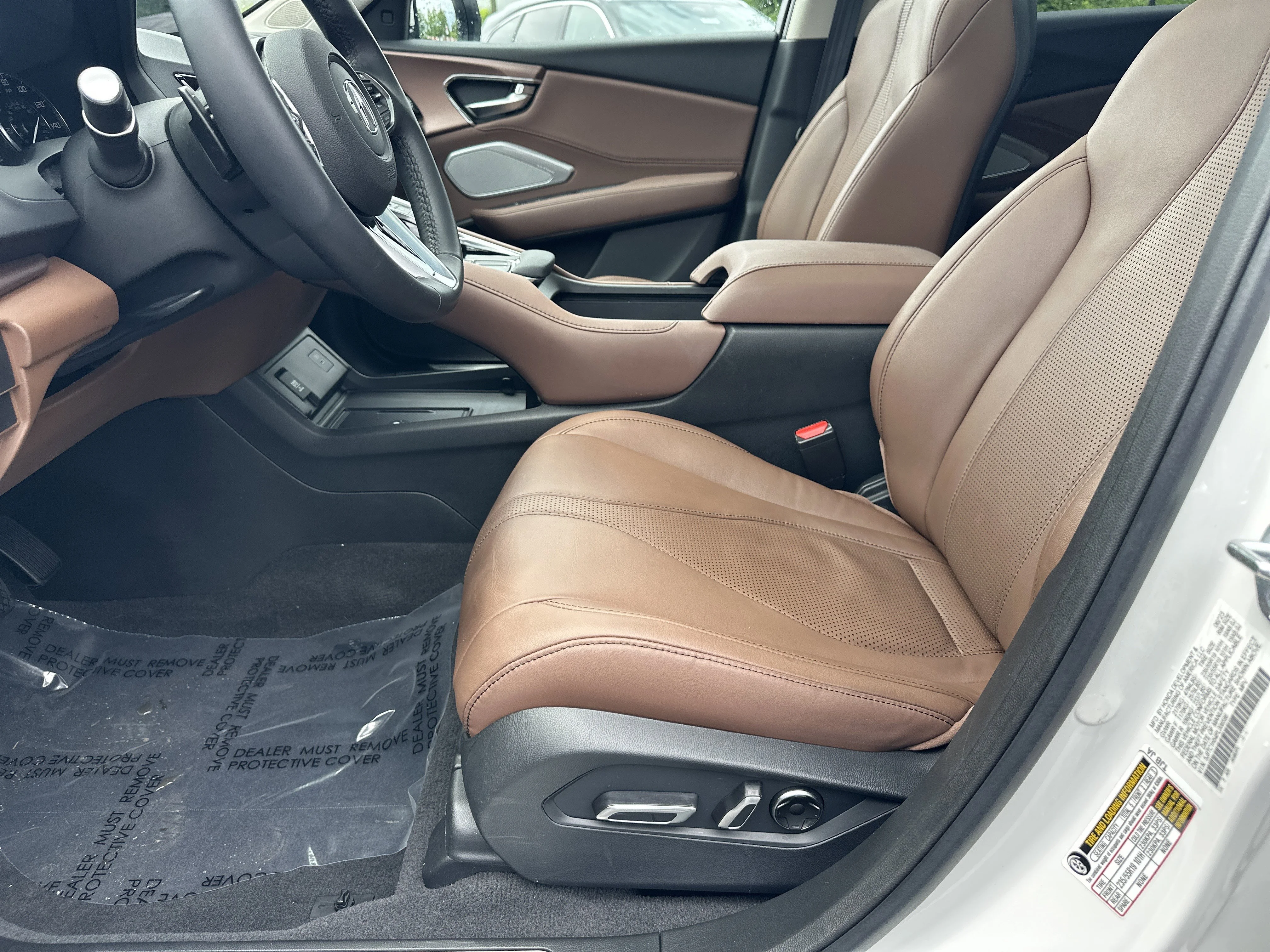 Certified Used 2023 Platinum White Pearl Acura TECH image 47