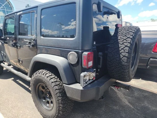 Used 2017 Black Jeep Unlimited Sport image 4