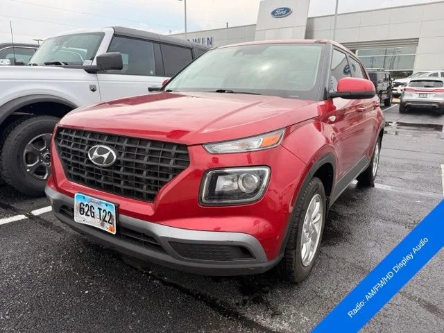 Used 2021 Scarlet Red Pearl Hyundai SE image 3