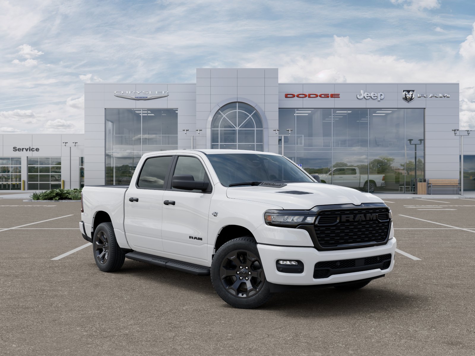 New 2027 Bright White Clearcoat RAM Express image 32