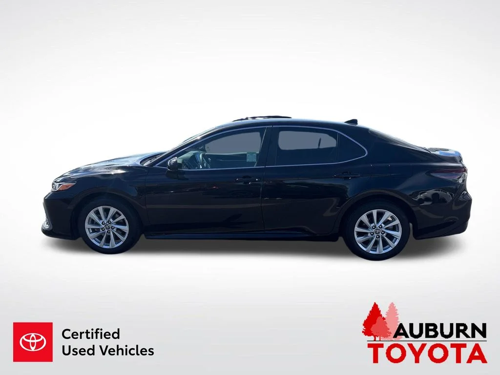 Certified Used 2023 Midnight Black Metallic Toyota LE image 5