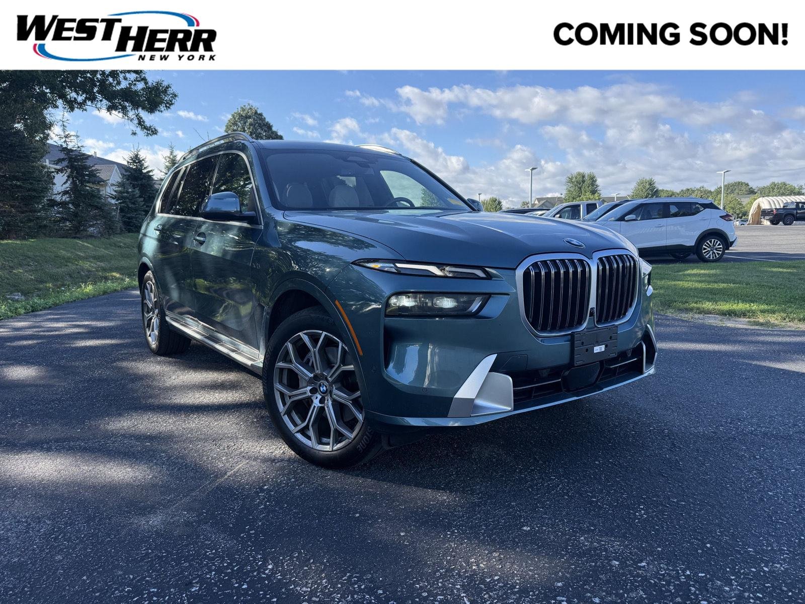 Used 2024 Blue Ridge Mountain Metallic BMW xDrive40i image 1