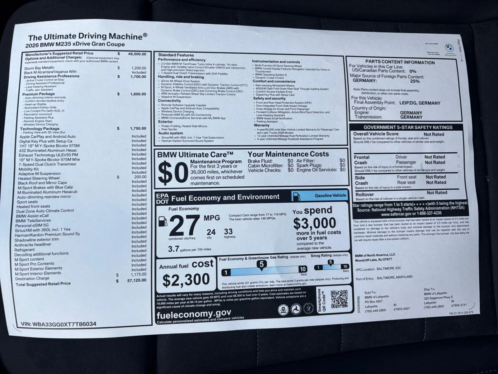 2026 BMW 2 Series M235 - Photo 30