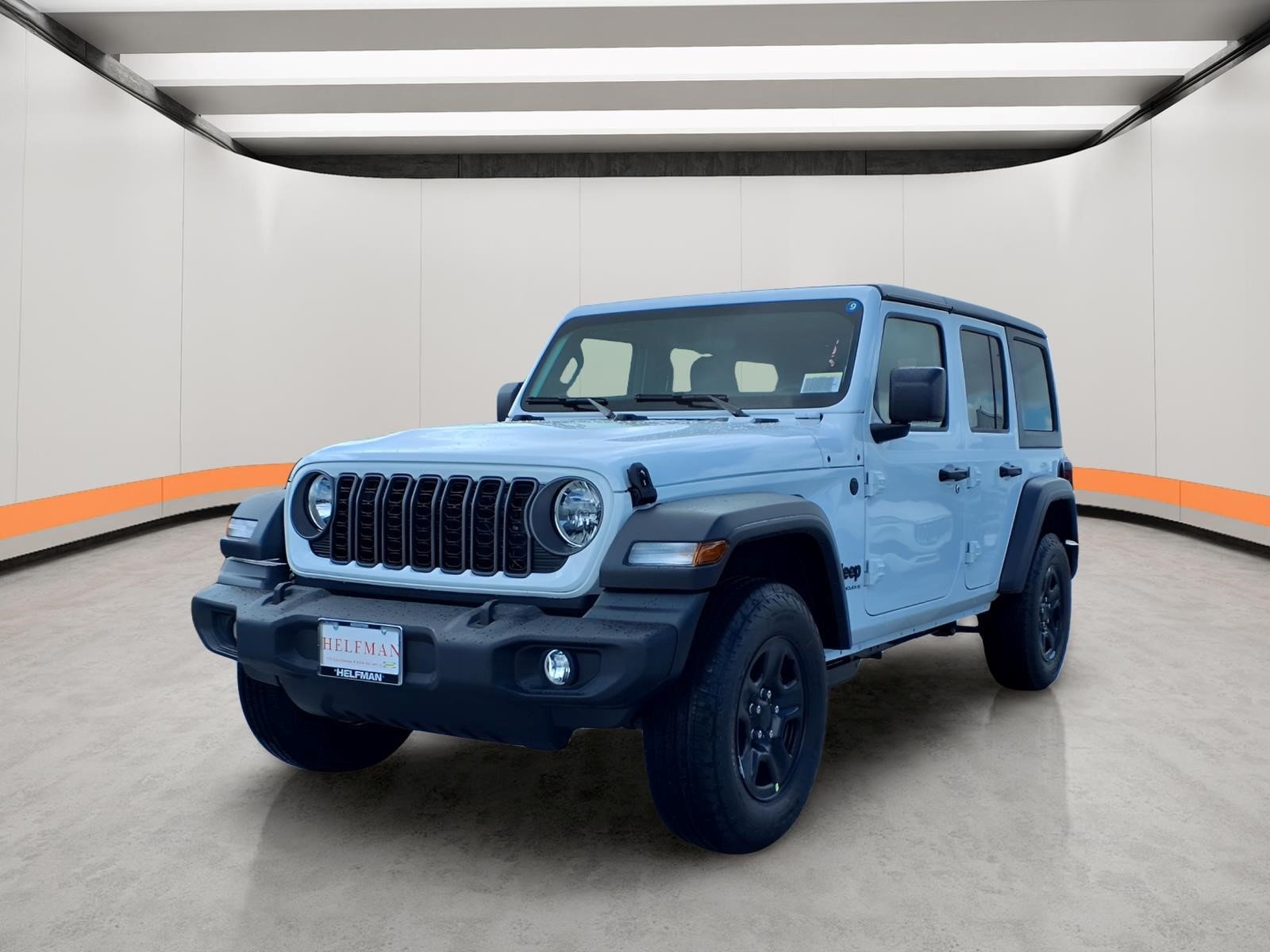 New 2026 Bright White Clear-Coat Exterior Paint Jeep Sport image 3