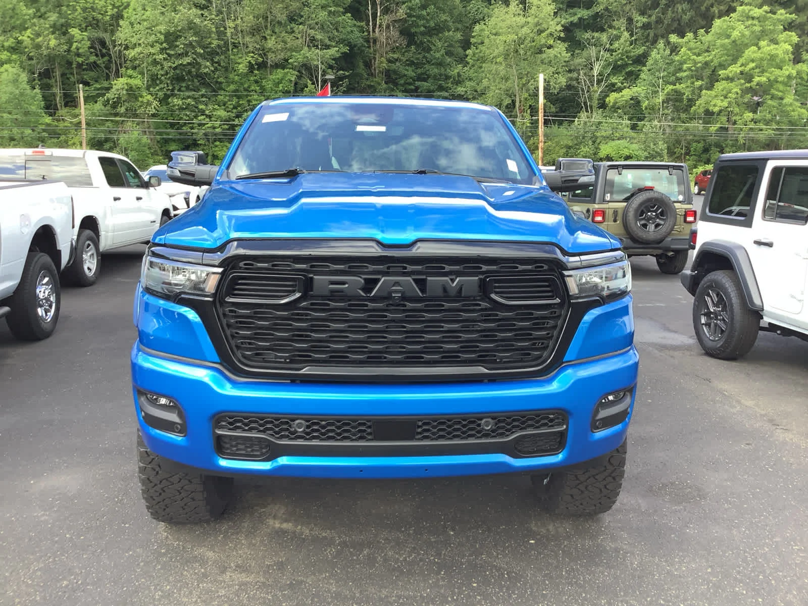 New 2026 Hydro Blue Pearlcoat Ram Big Horn image 6