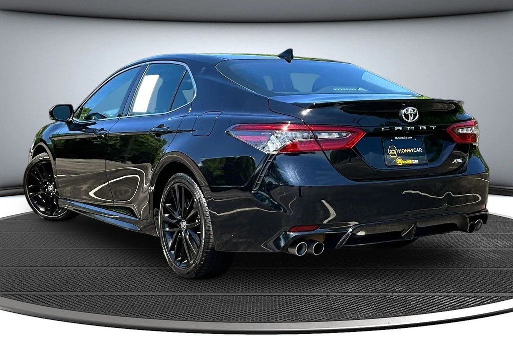 Used 2024 Midnight Black Metallic Toyota XSE image 4