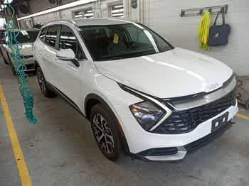 Used 2023 Glacial White Pearl Kia EX image 2