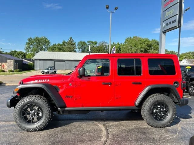 New 2026 Firecracker Red Clear-Coat Exterior Paint Jeep Willys image 5