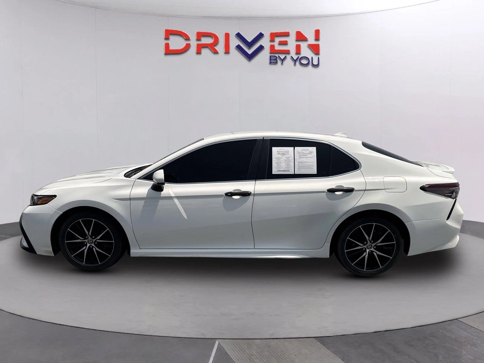 Used 2021 Super White Toyota SE Nightshade image 7