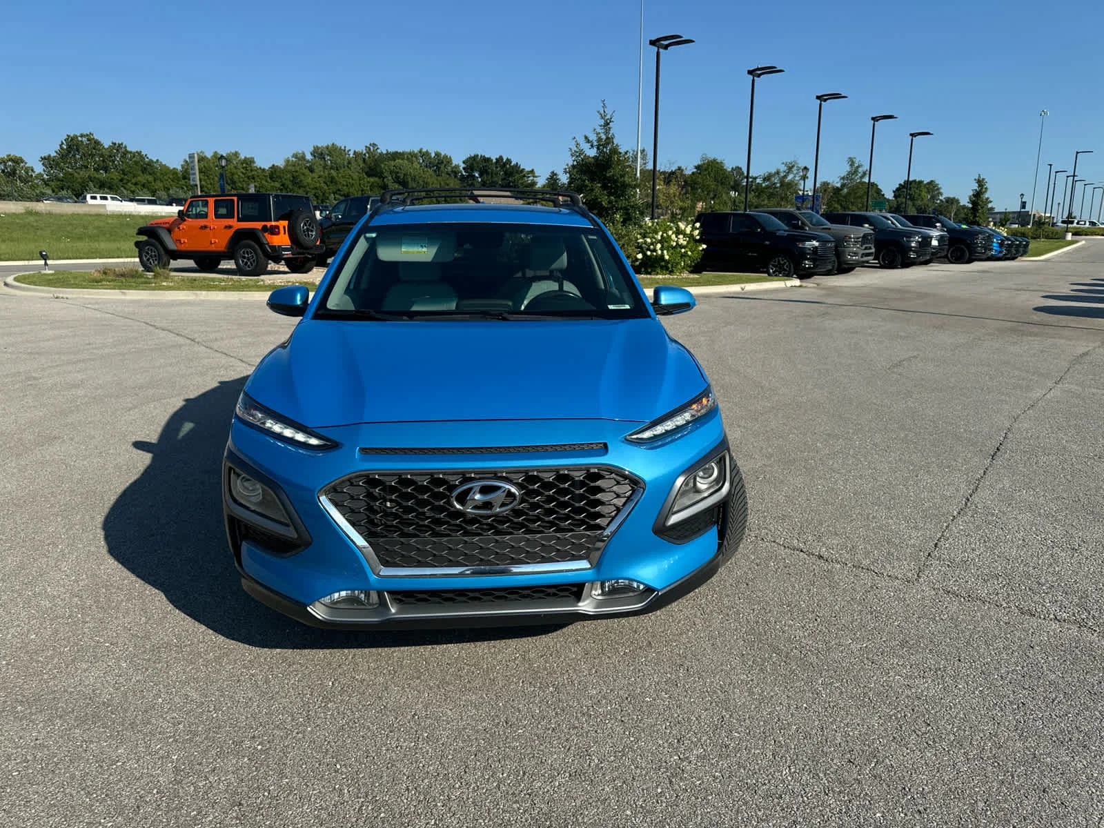 Used 2021 Hyundai Kona Limited with VIN KM8K3CA51MU636903 for sale in Kansas City