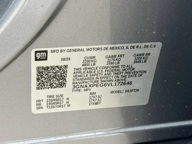 New 2027 Sterling Gray Metallic Chevrolet LT image 32