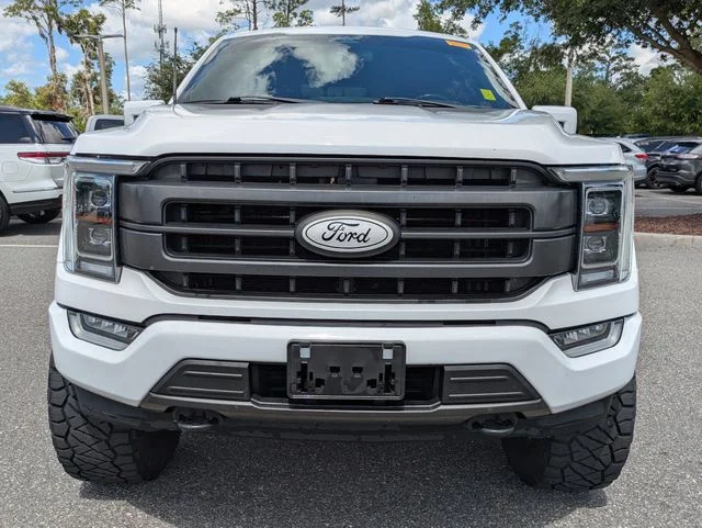 Used 2021 Oxford White Ford Lariat image 8