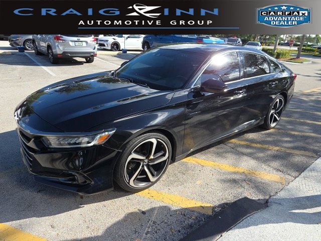 Used 2022 Black Honda Sport image 1