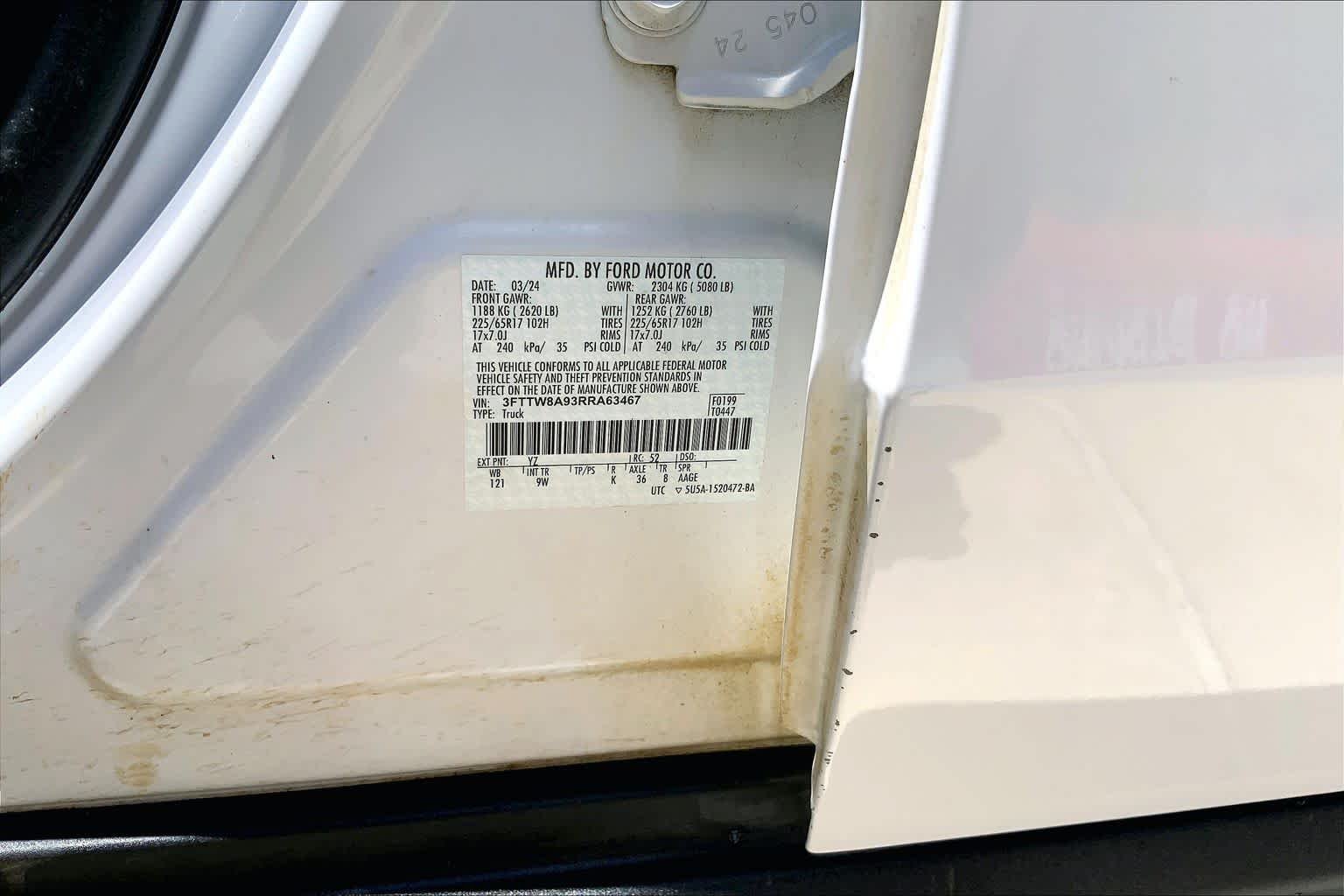 Used 2024 Oxford White Ford XL image 34