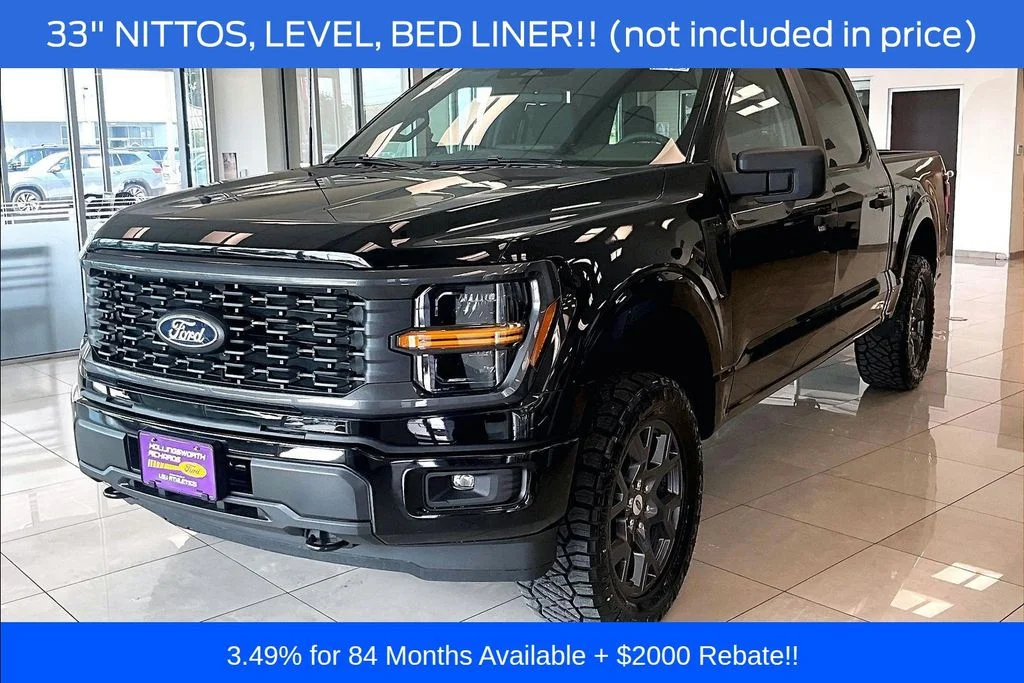 New 2026 Agate Black Metallic Ford STX® image 1